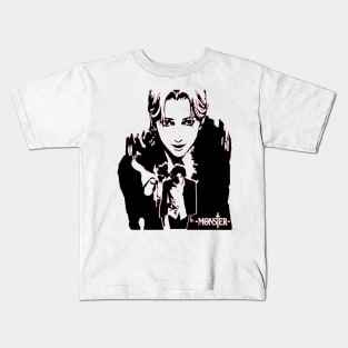 Monster Johan Liebert and Dr Tenma Kids T-Shirt